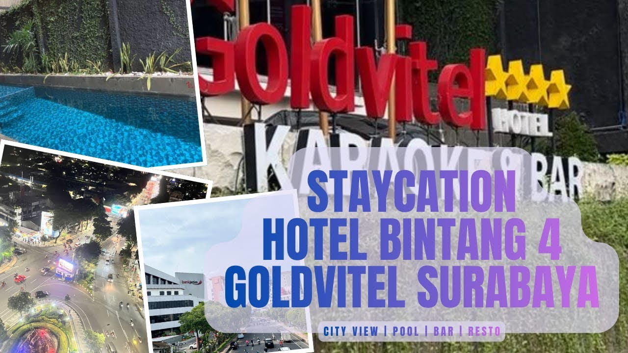 HOTEL MURAH CITY VIEW SURABAYA DEKAT TUNJUNGAN PLAZA | GOLDVITEL SURABAYA #reviewhotel #hotelmurah 