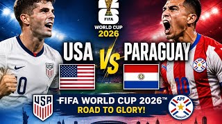 Download lagu USA vs Paraguay 🔥 FIFA World Cup 2026 | Epic Group D Clash!