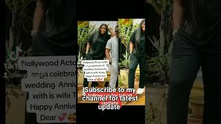 Nollywood Actor,Walta Anga Celebrate 14 Wedding Anniversary