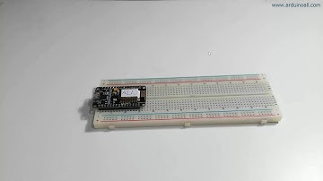 คลิปวีดีโอสอน Arduino  ESP8266 RGB Color Mix : ESP8266 ผสมสี RGB LED