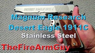 Desert Eagle 1911C in Stainless Steel - TheFireArmGuy