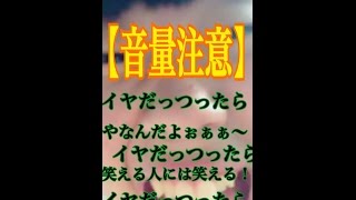 【】…笑える人には笑える?!  ｲﾔﾀﾞｯﾂｯﾀﾗｲﾔﾅﾝﾀﾞﾖｵ（怒）