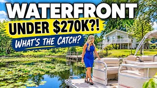 Waterfront Living UNDER $270K?! 😍 The Good, The Bad & FULL Home Tour Valparaiso, IN
