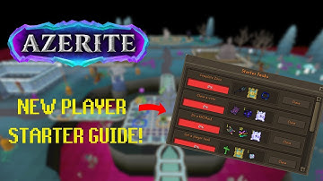 THIS IS THE *BEST* WAY TO START ON THIS CUSTOM RSPS! | AZERITE RSPS