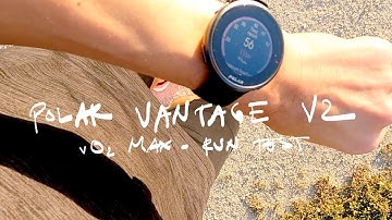 Polar Vantage V2 - Run Test - vO2 Max