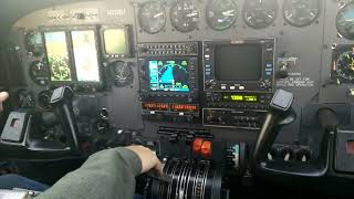 Landing A Cessna 340 Plane