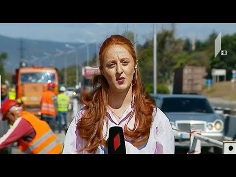 თბილისი-სენაკი-ლესელიძის გზის 25-ე კილომეტრზე მოძრაობა შეფერხებულია