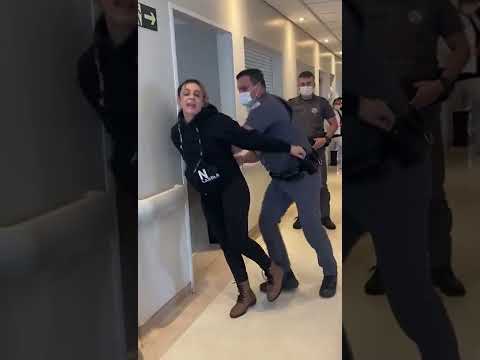 Mulher foi presa por desacato