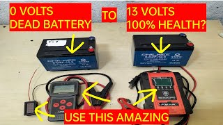 how to revive dead battery, paanu buhayon anh dead battery