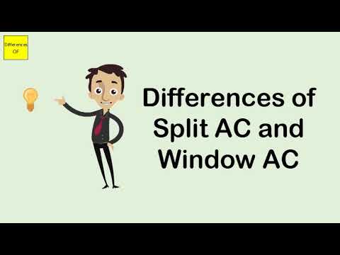 Differences of Split AC and Window AC