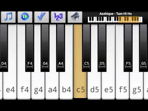 عزف على بيانو موسيقى Tum Hi Ho Youtube