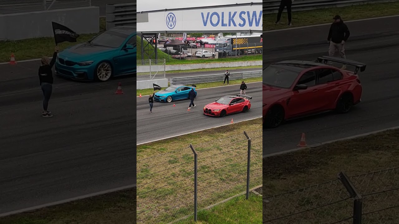 BMW M4 f82 vs BMW M3 g80