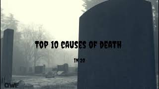 TOP 10 CAUSES OF DEATH WORLDWIDE IN 2019 Newest data Health stats