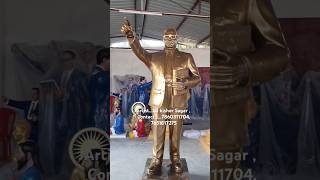 Baba Saheb Ki Golden Color Ki Murti  Dr Ambedkar Sculpture  Bhim Dialogue jaybhim shorts