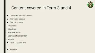 Gr 10 Afrikaans FAL Info presentation