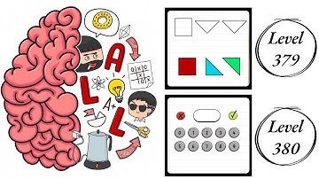 Brain Test All Star : Level 379 , 380 – How to Solve? (Walkthrough)
