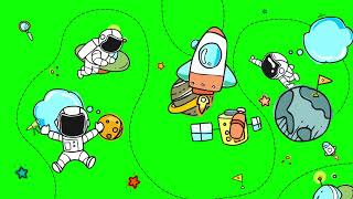 Background Removal Kids Green Screen | Royalty Free | Green Screen Footage #kids #space #young