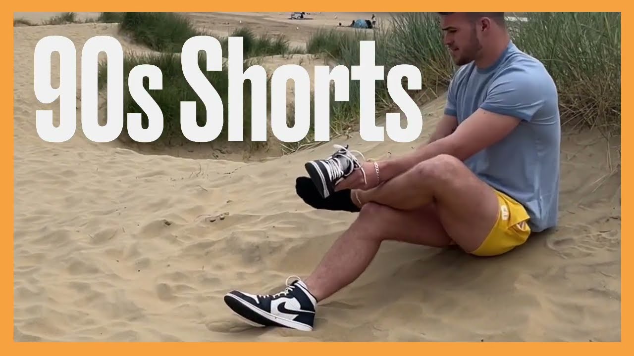 Men's short shiny shorts | Curbwear