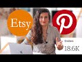 How to INCREASE your sales on Etsy with Pinterest - Step By Step Tutorial For Beginners