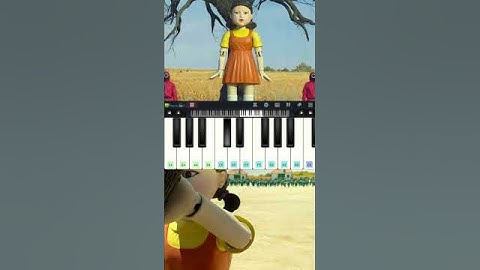 Red Light Green Light Song | Squid Game | Piano Tutorial