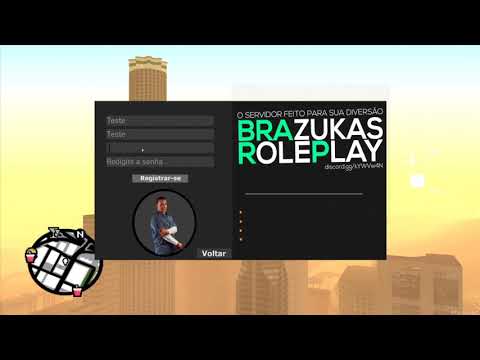 Painel Login BraZukas Roleplay VgZinhoOo Script's - MTA