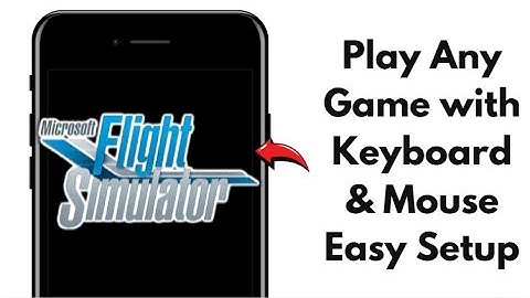 MASTER FLIGHT SIMULATOR WITH KEYBOARD & MOUSE