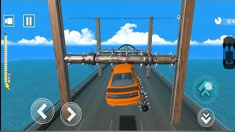 Impossible Track Speed Bump | New Car Driving Games