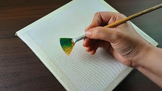 Beautiful and Easy 🍁 Autumn Forest pathway / Easy Painting Tutorial / DEMONSTRATION#95