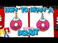 How To Draw Dottie The Birthday Donut