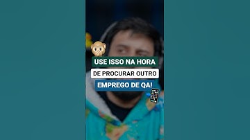 Mais um SEGREDO para o currículo do QA| #shorts #qa #testesdesoftware