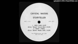 Crystal Waters - 100% Pure Love (Erick 'More' Vocal Mix) *Oldskool House*