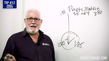 Tip #12: Following A Parts Matrix (Automotive Business Tips)