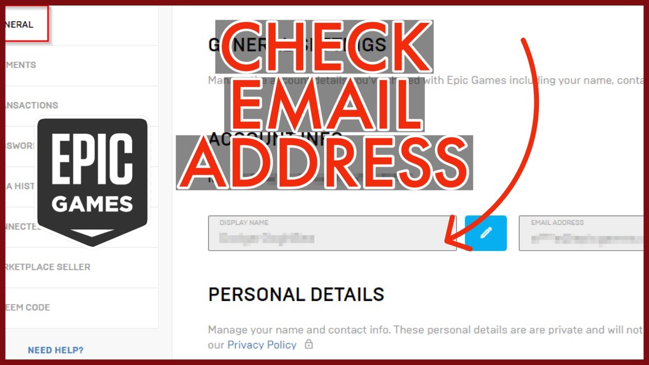 How to change my email address on my Epic games account if I do not have  access to the original email address - Quora