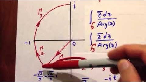 Complex Integral 16 Parametrized Example Part 4