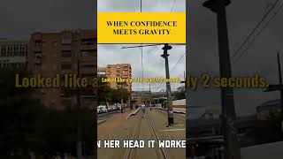 When confidence meets gravity... 💀 #shorts #funny #epicfails #epicfails