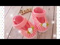 ПИНЕТКИ-ТУФЕЛЬКИ крючком/crochet booties/Stiefeletten häkeln