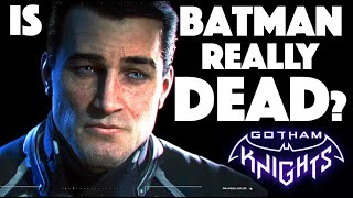 Gotham Knights - Is Batman Really Dead?  ( All Batman - Bruce Wayne Cutscenes & Secret Ending  )