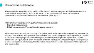 Section 8 Quantum Measurement - Lecture 1 Measurement and Collapse