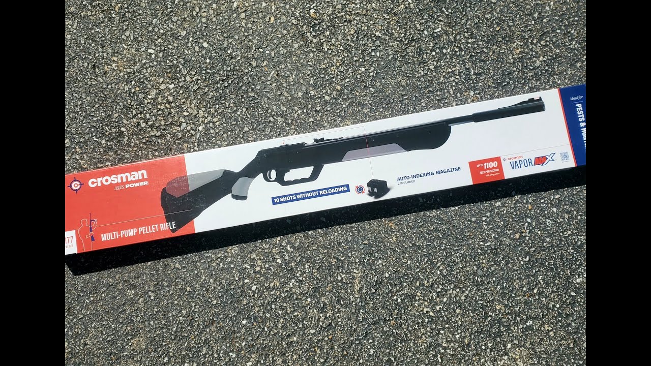 New Crosman Vapor Max Pump Rifle - What's it really capable of?