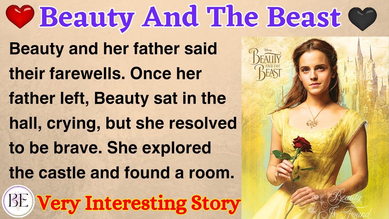 Beauty And The Beast ️| Learn English through Story⭐ Level 2 - Graded ...