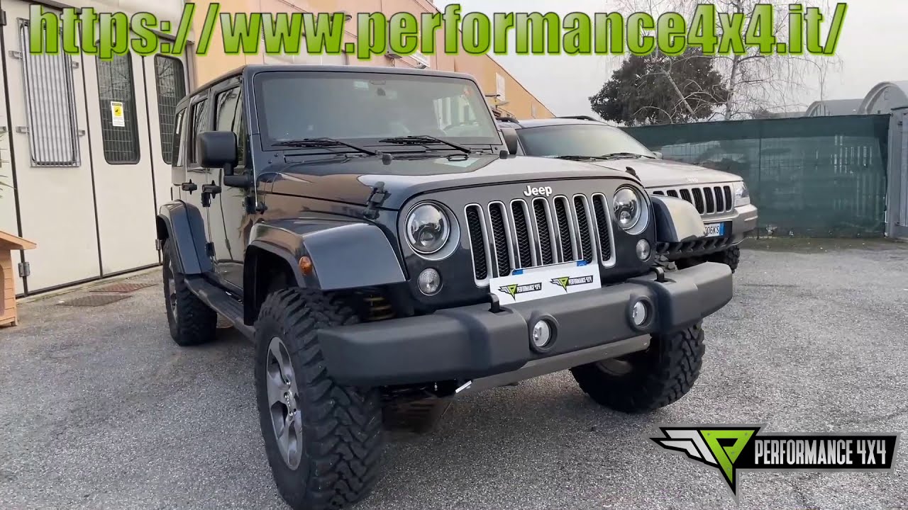 Preparazione Jeep Wrangler JK by P4x4 - YouTube