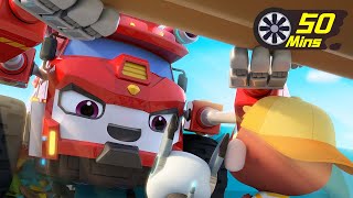 Earthquake Rescue Team | Rescue Robot Dog🐾 | Monster Truck | Kids Songs | BabyBus - Cars World