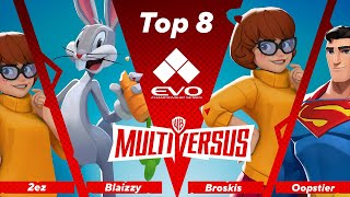 2ez & Blaizzy Vs. Broskis & Oopstier | Top 8 | MultiVersus EVO 2022