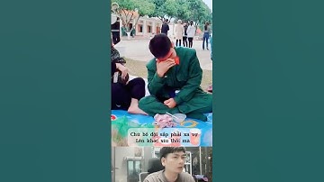 Chú bồ đội khóc khi sắp xa vợ con