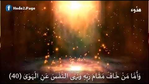 وأما من خاف مقام ربه... || إسلام صبحي || تلاوة رائـــعة ومريحة🌹