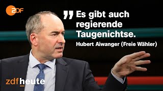 Thumbnail for Aiwanger: "Ampel regiert gegen die Mehrheit" | Markus Lanz vom 23. November 2023
