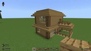 Дачный домик в Minecraft!