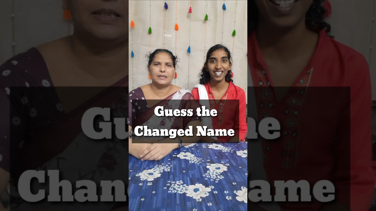 Guess the Changed Name| Rejoice and Rejoice 