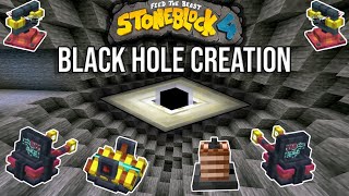 StoneBlock 4: How to Create the Oritech BLACK HOLE
