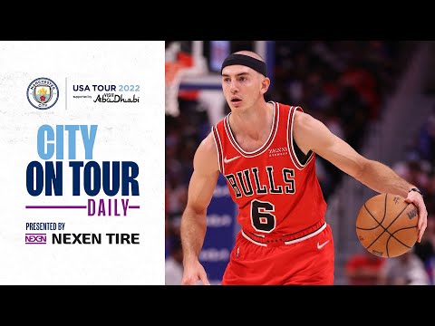 NBA superstar Alex Caruso praises Kevin De Bruyne brace! | City on Tour Daily | Episode Four